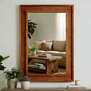 Victoria : Khung Gương Gỗ Sồi 70 x 90cm